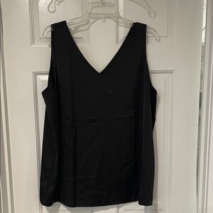 Elegant Black Sleeveless Top